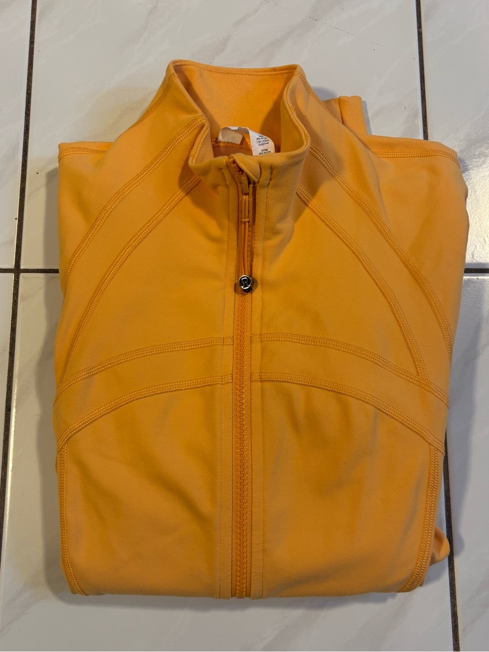 lululemon athletica Women's Golden Orange Full-Zip VGUC